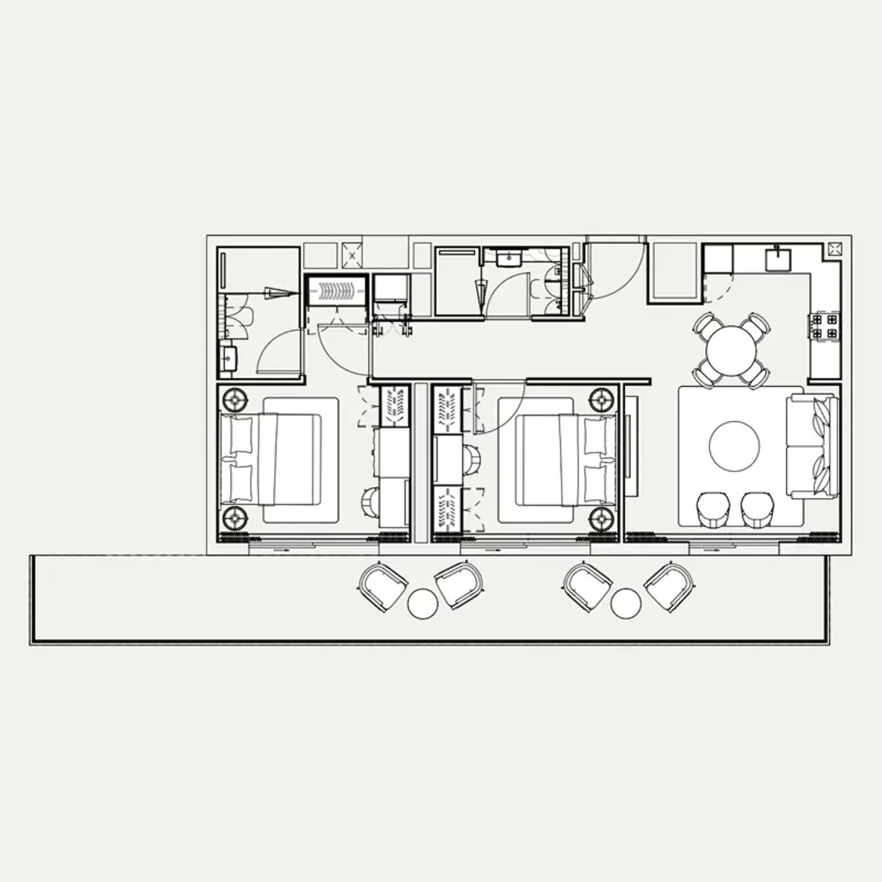 2 Bedroom